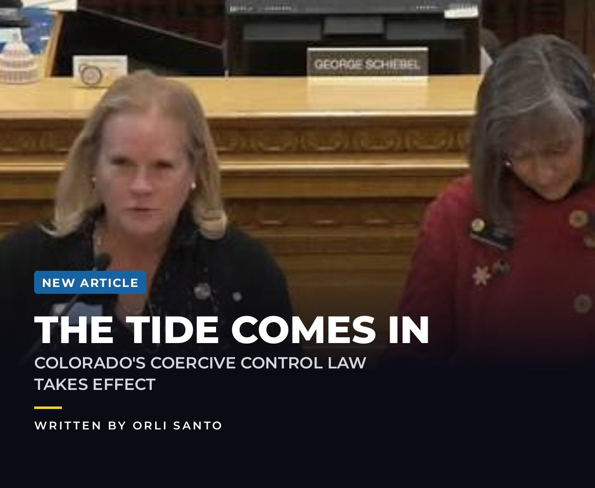 The Tide Comes In: Colorado's Coercive Control Law Takes Effect — spotlight banner